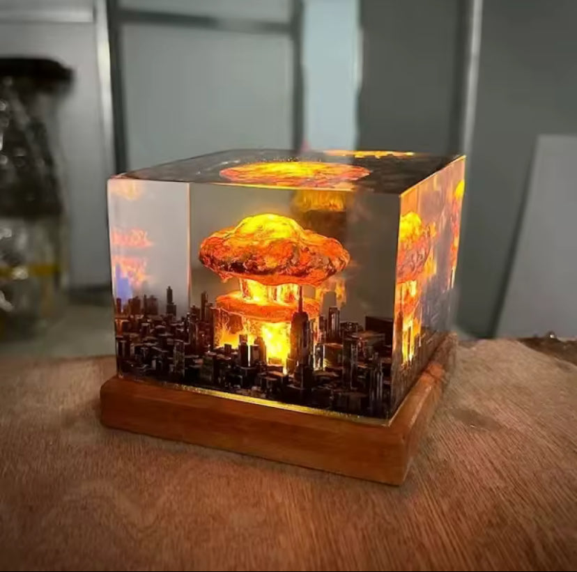 Nuclear Bomb Lamp