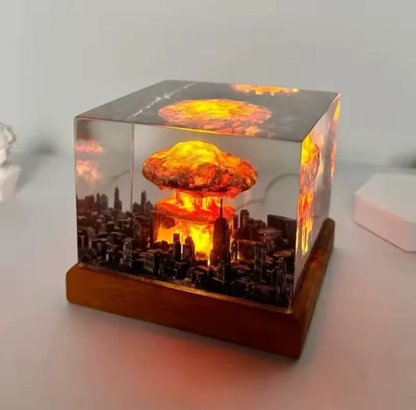 Nuclear Bomb Lamp